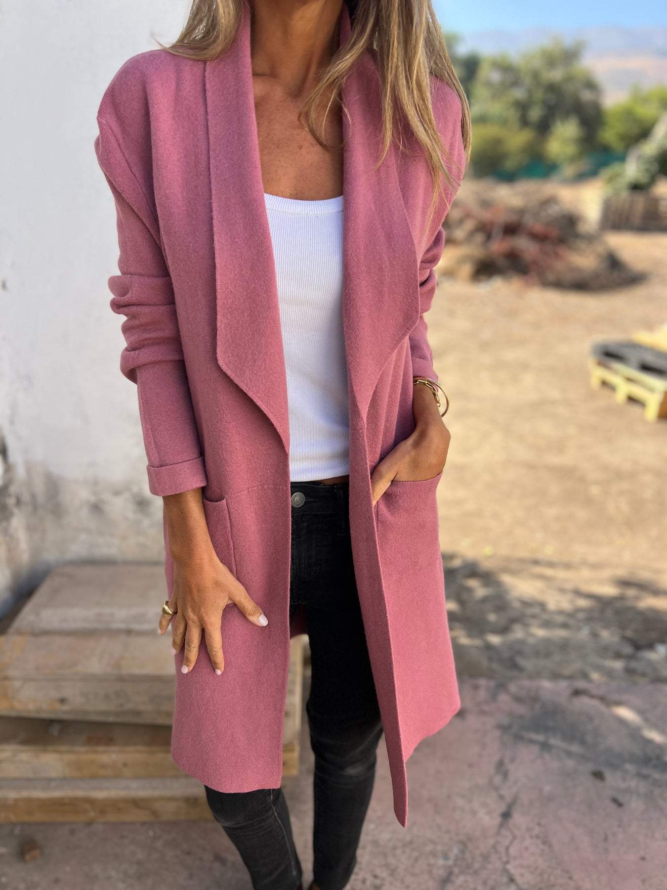 Adalise - Elegant Longline Cardigan