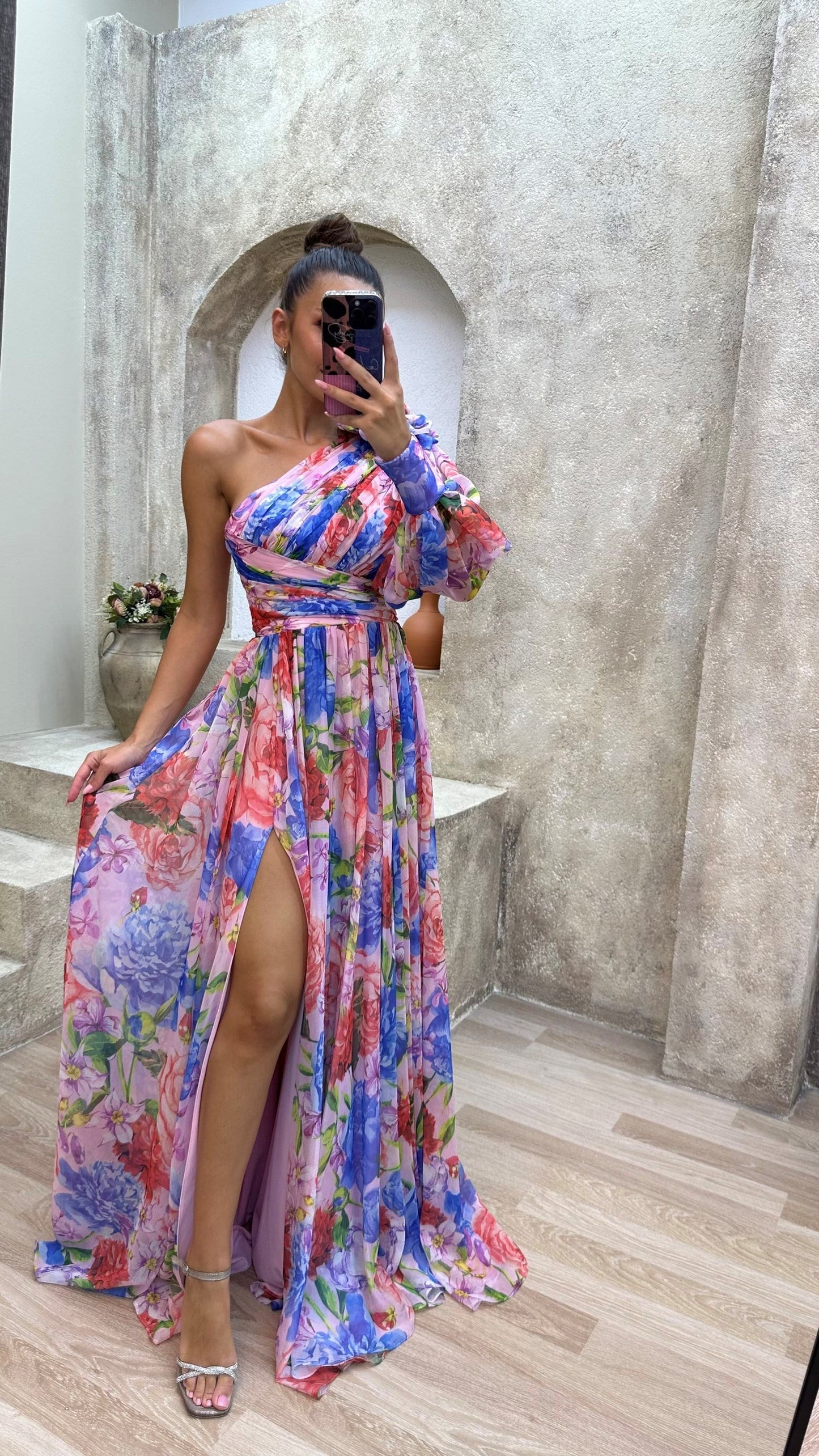 Azaria - Tropical Flowy Dress