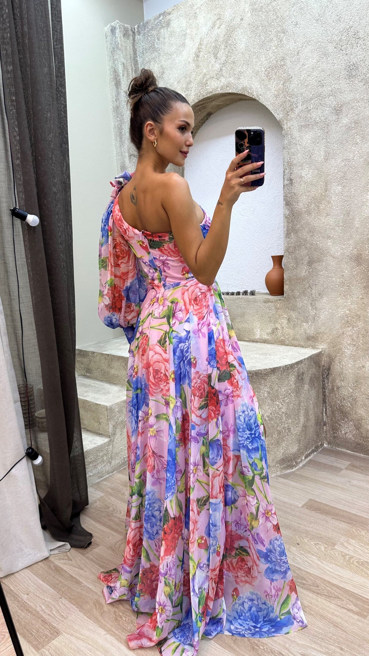 Azaria - Tropical Flowy Dress