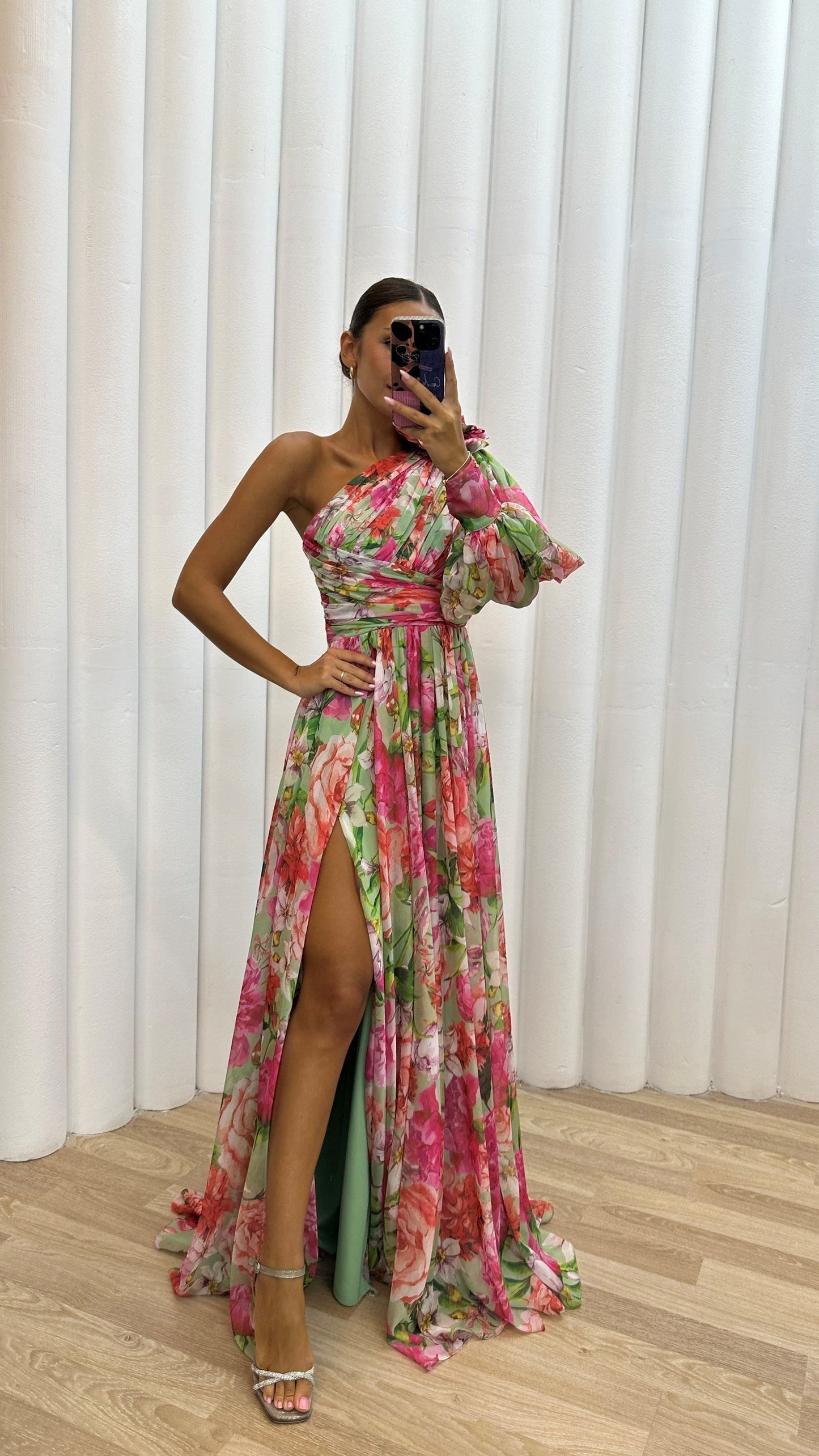 Azaria - Tropical Flowy Dress