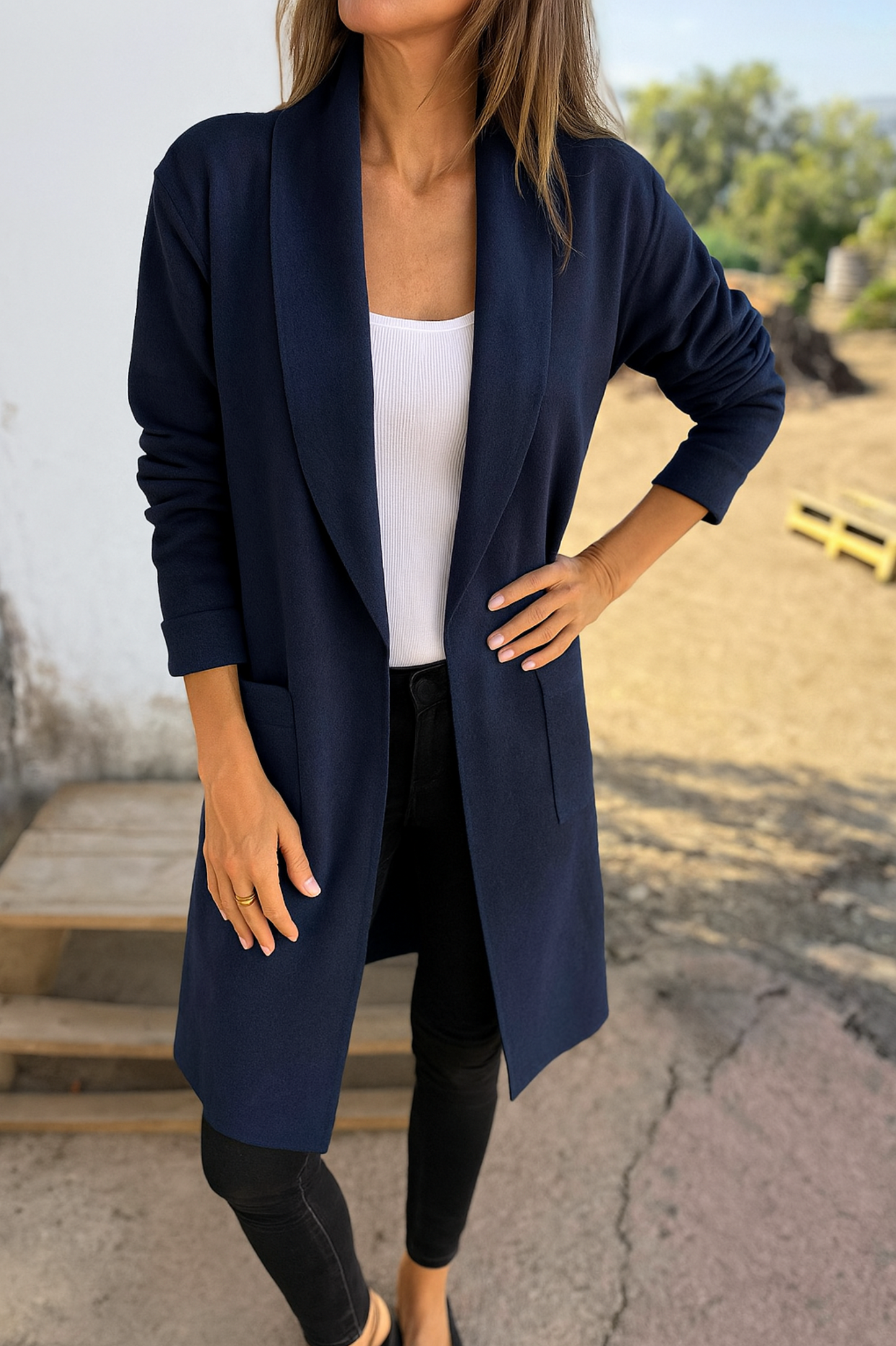 Adalise - Elegant Longline Cardigan