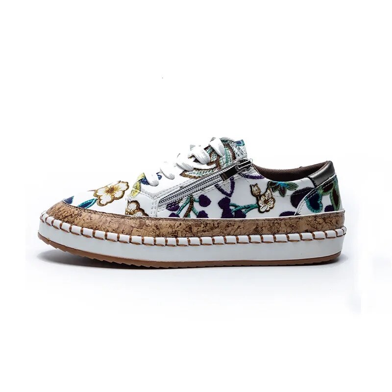 AVERY - Stylish Botanical Shoes