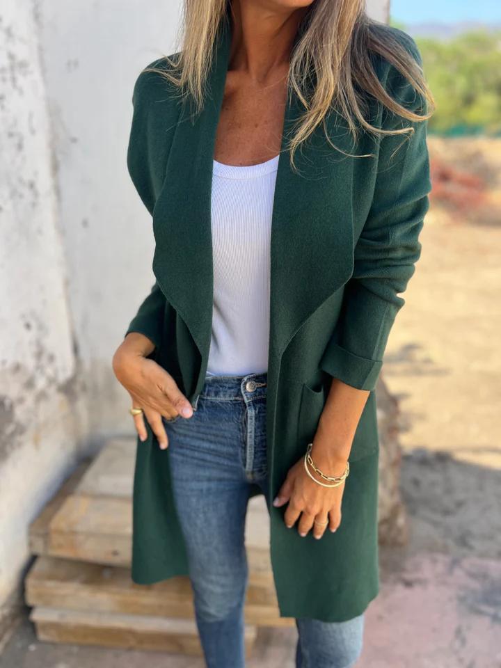 Adalise - Elegant Longline Cardigan