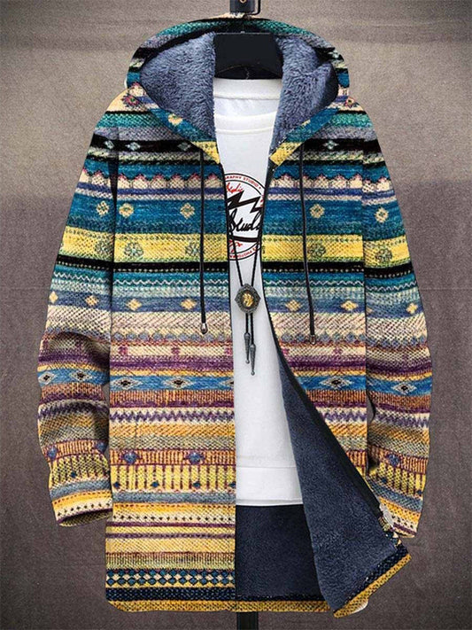Tracey - Nordic Pattern Hoodie