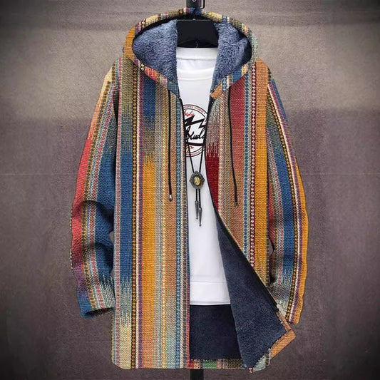 Tracey - Nordic Pattern Hoodie