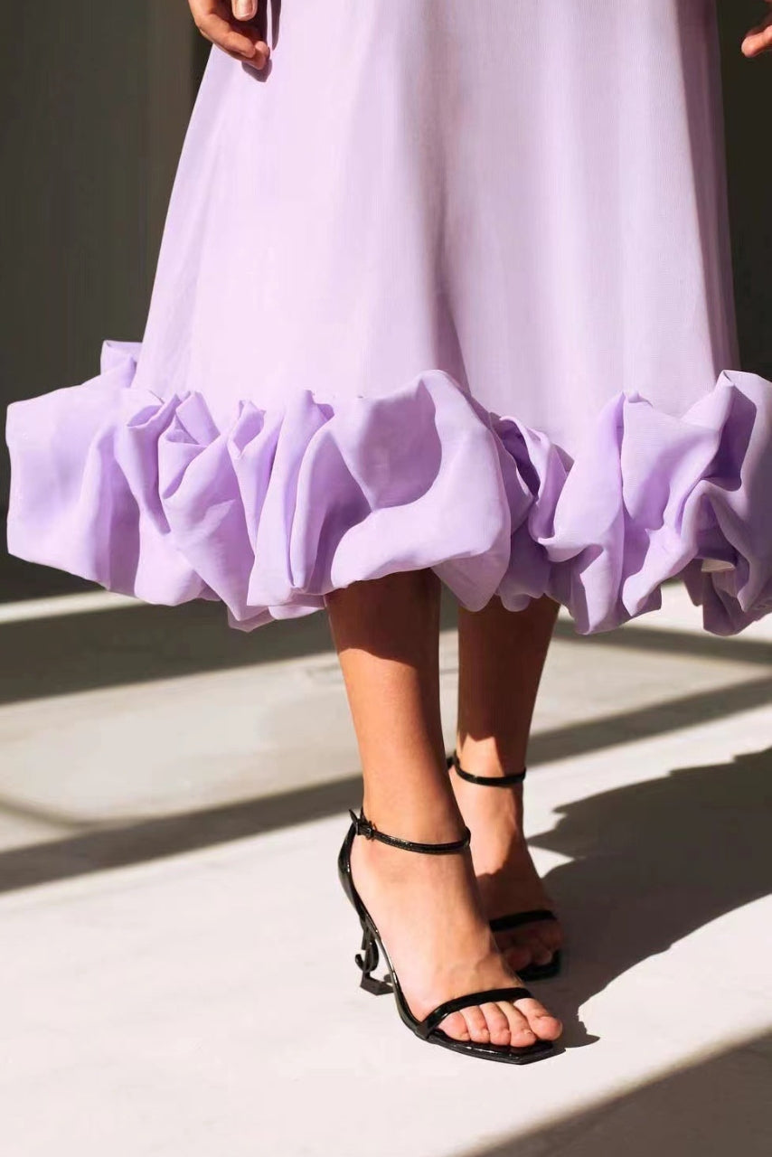 Valina - Petal Flare Dress