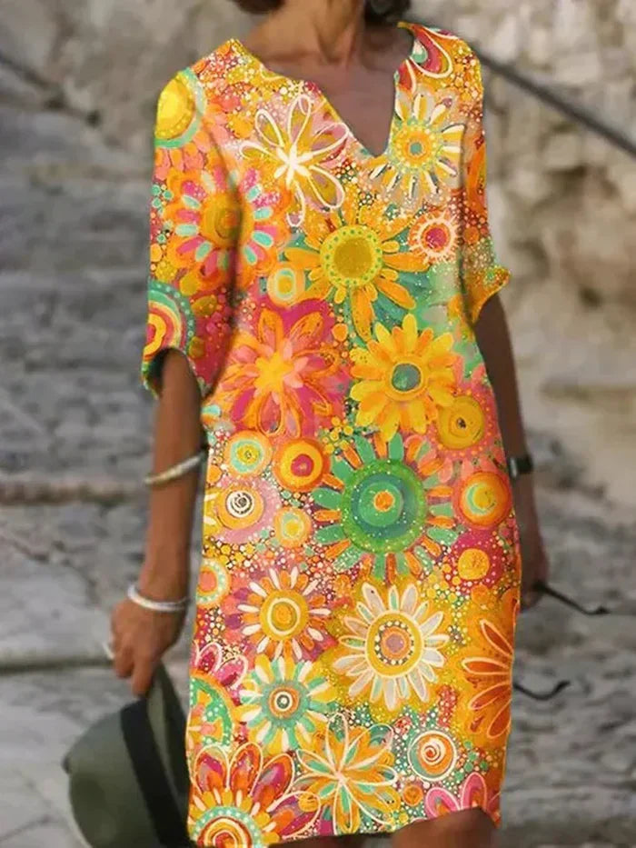 Yelina - Floral Radiant Dress