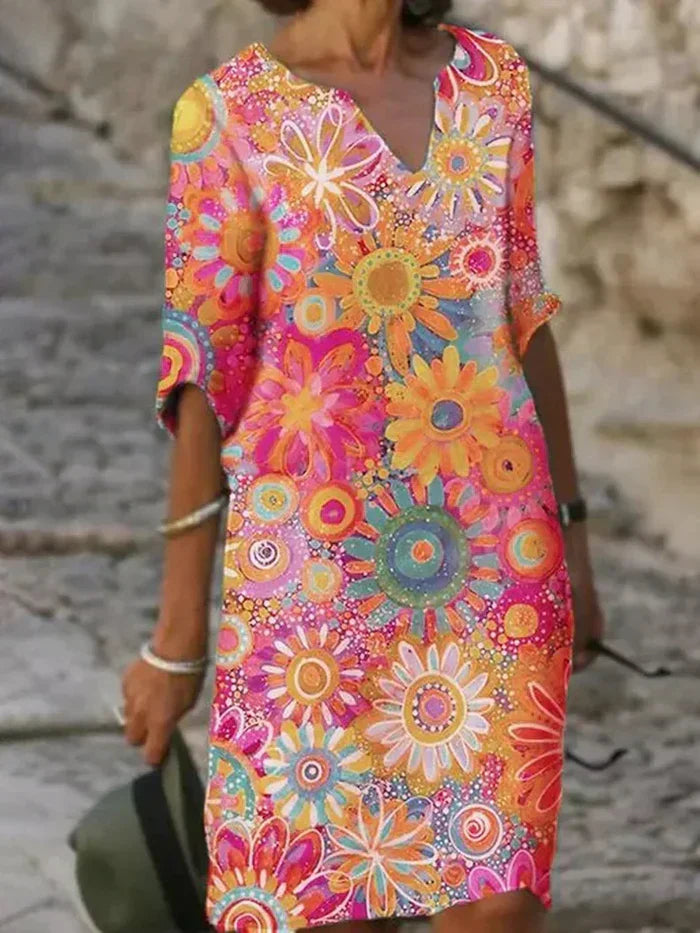 Yelina - Floral Radiant Dress