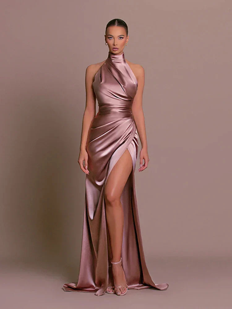 Velisse - Glamour Slit Dress