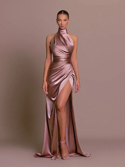 Velisse - Glamour Slit Dress