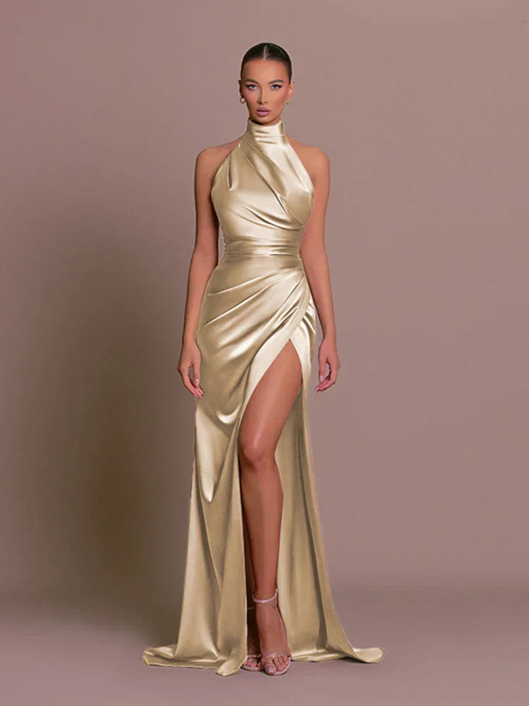 Velisse - Glamour Slit Dress