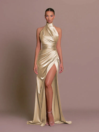 Velisse - Glamour Slit Dress