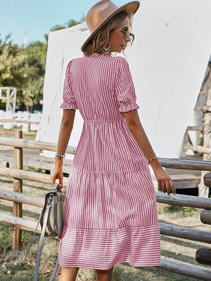 Bernice - Classic Striped Dress