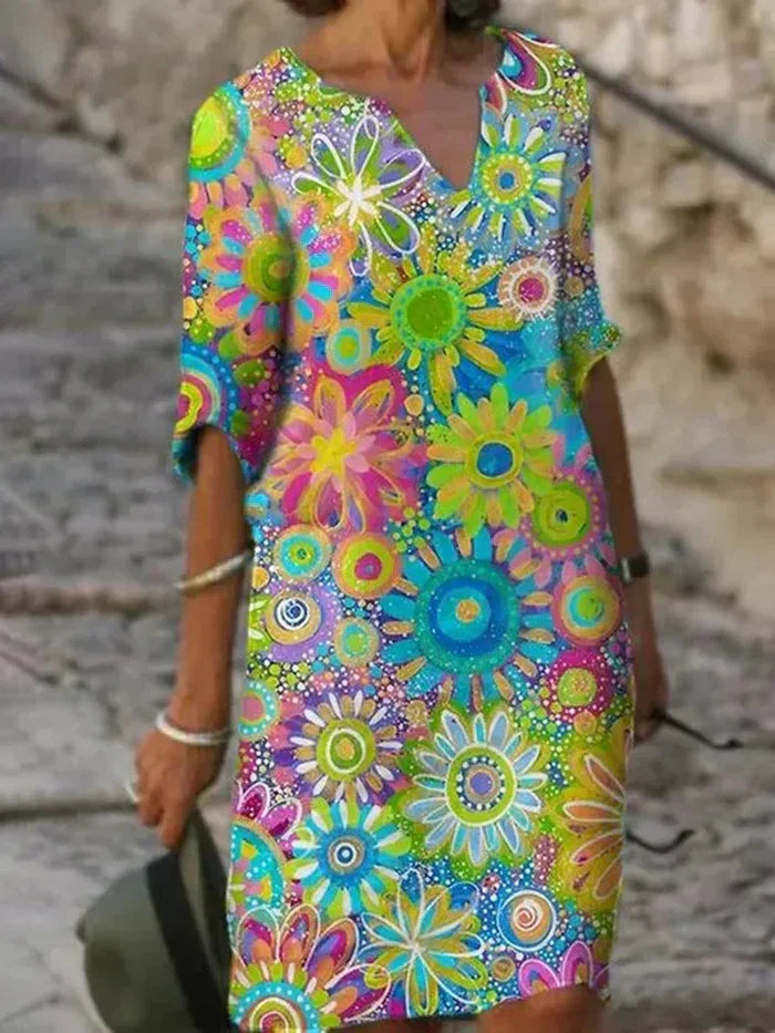 Yelina - Floral Radiant Dress