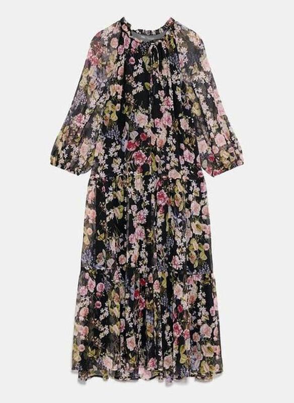 Calie - Floral Vintage Dress
