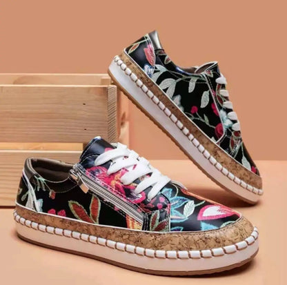 AVERY - Stylish Botanical Shoes
