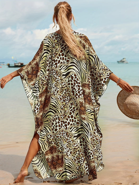 Amara - Wild Safari Beach Dress